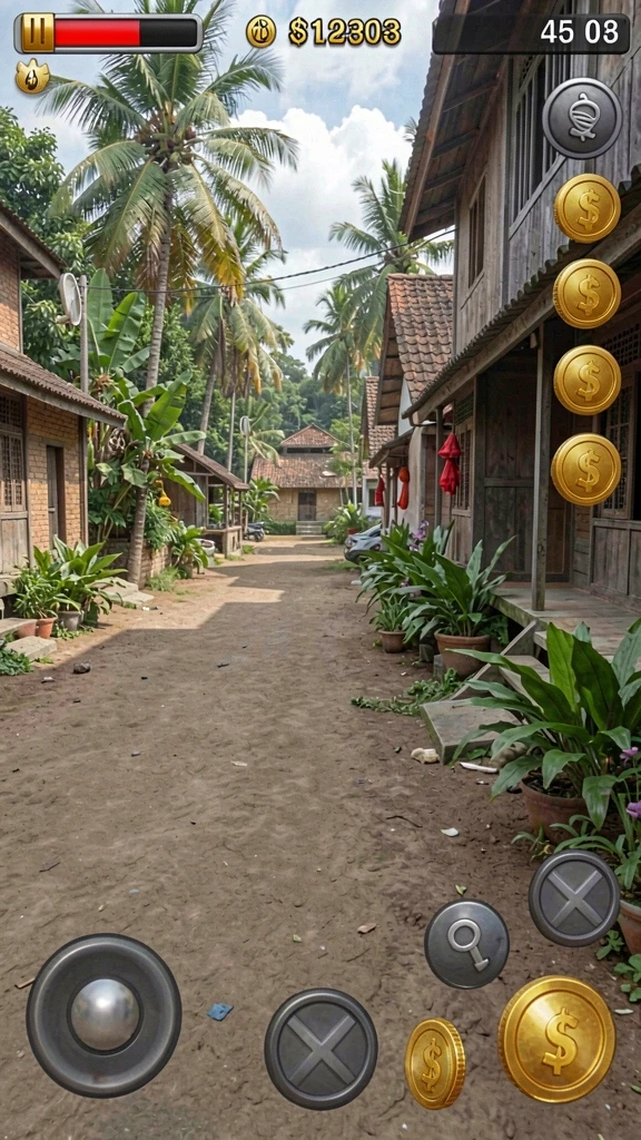 888fw - Tampilan antarmuka yang sederhana dan menarik.