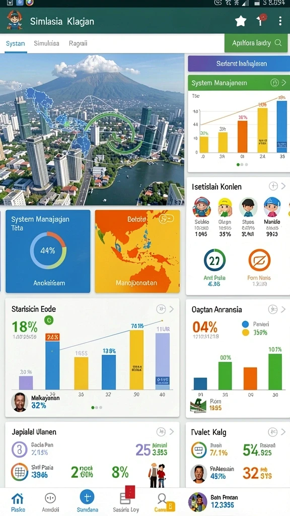 topanhoki - Tampilan awal permainan yang menarik.